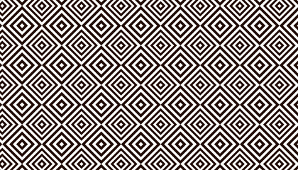 Geometric optical illusion square rhombus pattern