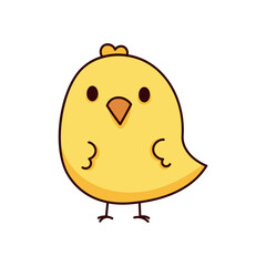 Chick Sticker Bookmark