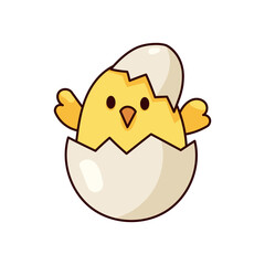 Chick Sticker Bookmark