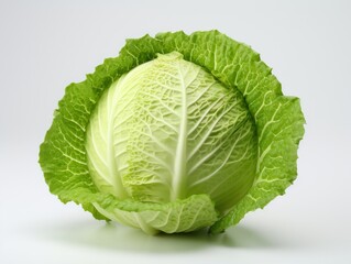 cabbage isolated on a white background