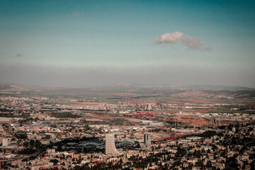 view of the city