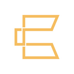 Monogram design vector logo. Monogram initial letter mark C logo design. Monogram design vector logo. Monogram initial letter mark C logo design simple C monogram