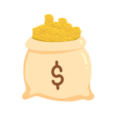 Dollar money Illustration, financial concept, stack of money