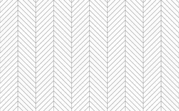 Grey line chevron seamless pattern. Vector Repeating Texture.