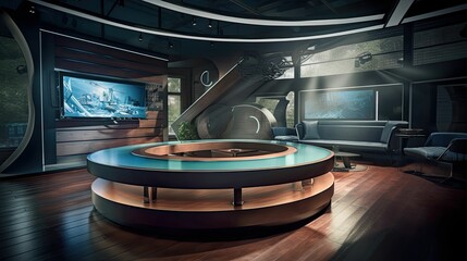 virtual TV show background, ideal for artistic tv shows