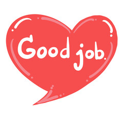 Frequently used English greetings and catchphrases in heart-shaped speech bubbles against a bright.