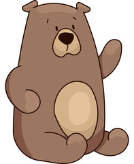 Bear Cute Character