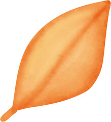 Watercolor Autume leaf