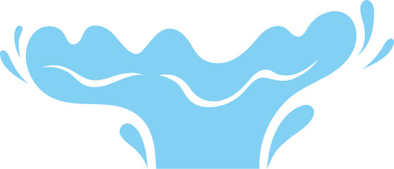 Water Splash Illustration fountain