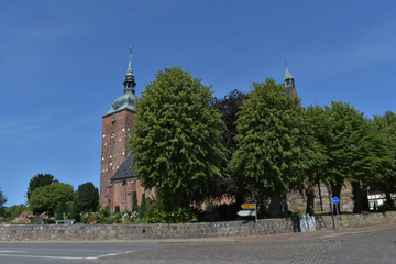 Obraz premium St. Nikolai-Kirche in Burg auf Fehmarn