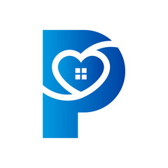 P LOVE LOGO