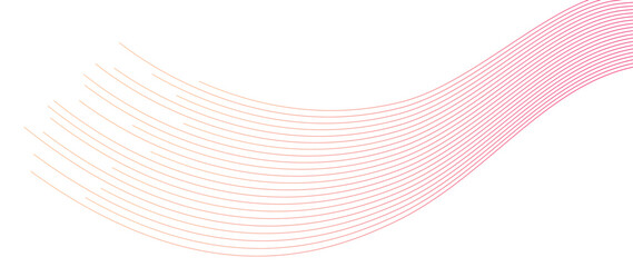 Fototapeta premium Abstract vibrant gradient line background vector. Futuristic style wall art with line distortion, wave, curved lines, color. Modern wallpaper design for business, technology, website, backdrop.