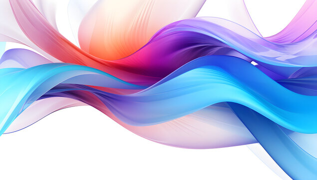 abstract silk wave background