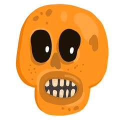 illustration of a skull