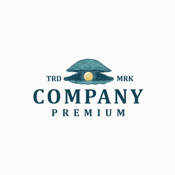 Oyster Vector Company Illustration Logo