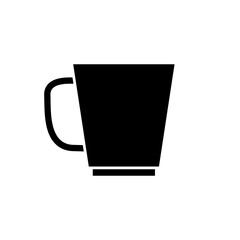 Coffee cup icon vector. Tea cup illustration sign. Mocha symbol. Tea logo. Hot drink mark.