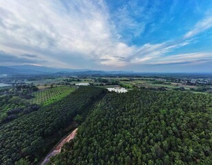 view from the top of the mountain