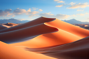 Fototapeta na wymiar landscape with desert