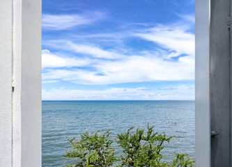 Sea view from the window  beach sea view Thailand landmark paradise wallpaper and background...