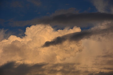 clouds in the sky