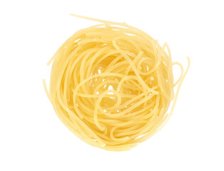 Pasta on a white background isolated