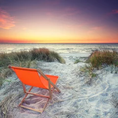 Zelfklevend Fotobehang ein Platz am Meer © Jenny Sturm