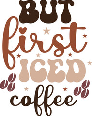 Coffee Retro SVG design cut files