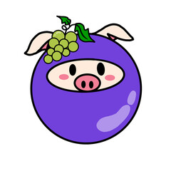 grape pig