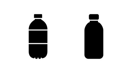 bottle icon vector. bottle icon in trendy flat design