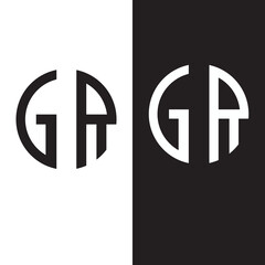 g r logo initial design