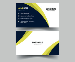 Business Card Creative template 