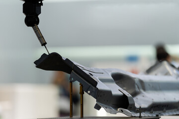 machine tool working in factory