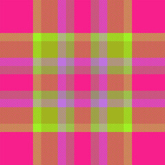 Pattern vector seamless of fabric texture check with a textile tartan plaid background.