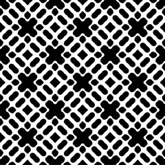 Abstract seamless monochrome pattern on white background for coloring Repeating pattern for banner, card, invitation, postcard, textile, fabric, wrapping paper.