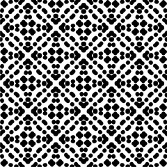 Abstract seamless monochrome pattern on white background for coloring Repeating pattern for banner, card, invitation, postcard, textile, fabric, wrapping paper.
