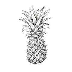 fruit pineapple ai generated