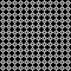 Abstract seamless monochrome pattern on white background for coloring. Design for banner, card, invitation, postcard, textile, fabric, wrapping paper.