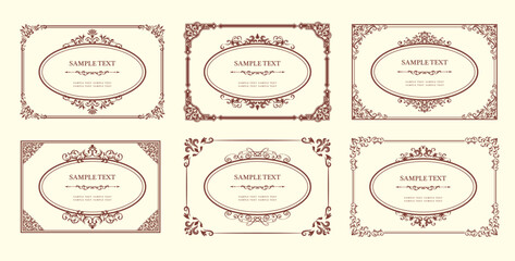 アンティーク　ビンテージ　フレーム飾り枠
