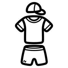 Clothes line icon style