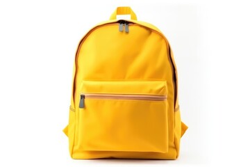 School backpack isolated. Back to school. Generative AI