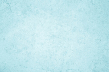 Blue light concrete texture for background in summer wallpaper. Cyan cement colour sand wall of tone vintage. Abstract teal dark color.