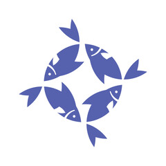 Teamwork Fish Logo