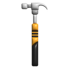 3D Construction Tool Asset Ideal for graphic asset