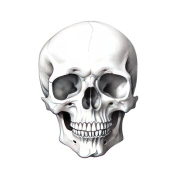 death skull ai generated
