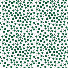 Vector pattern in the form of polka dots