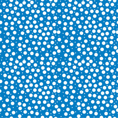 Vector pattern in the form of polka dots