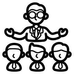 boss line icon style