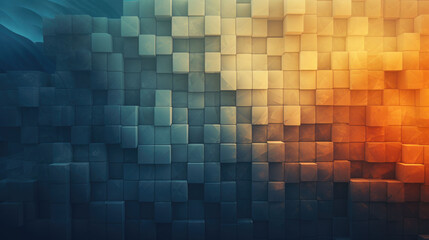 The abstract background with squares