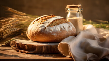 Fresly baked bread