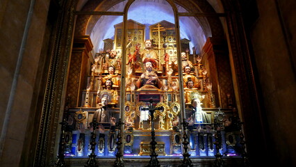 Kirche Sao Roque in Lissabon mit der schönen Kapelle der Märtyrer